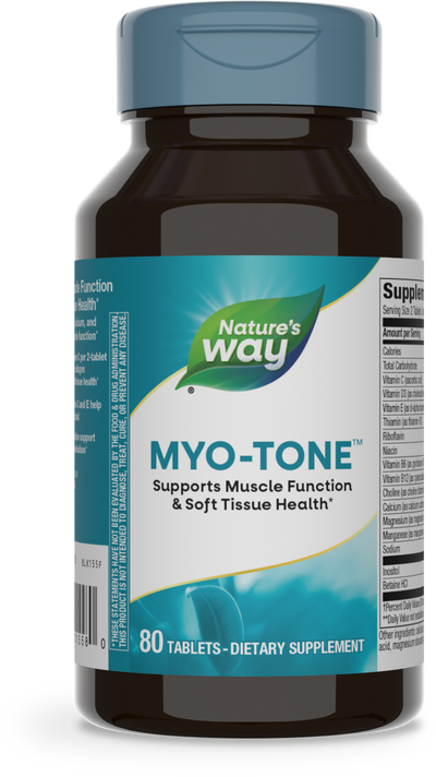 <{%PRIMARY_01558%}>Nature's Way® | Myo-Tone, 80 tablets