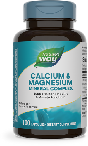 Nature's Way® | Calcium & Magnesium, 100 capsules Sku:41310