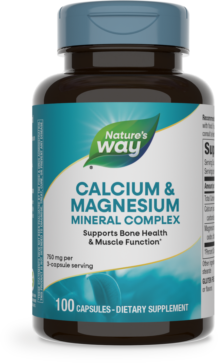 <{%PRIMARY_41310%}>Nature's Way® | Calcium & Magnesium, 100 capsules