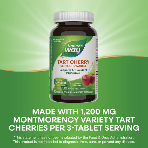 Nature's Way® | Tart Cherry Ultra Chewables Sku:15831