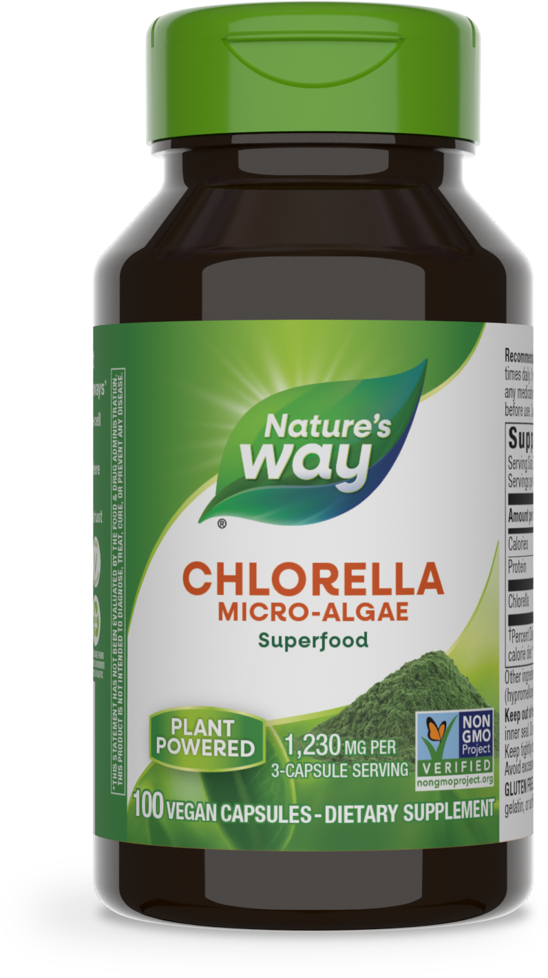 <{%PRIMARY_11850%}>Nature's Way® | Chlorella, 100 capsules