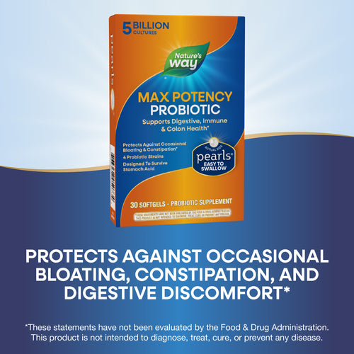 Nature's Way® | Probiotic Pearls MAX Potency Sku:5073IP
