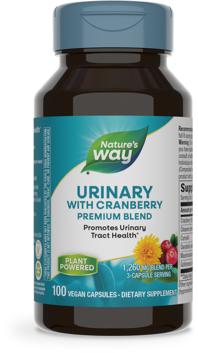 <{%PRIMARY_79320%}>Nature's Way® | Urinary with Cranberry Premium Blend, 100 capsules