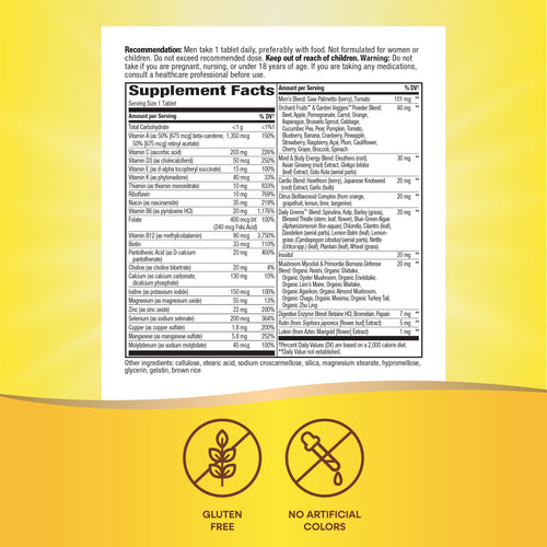 Nature's Way® | Alive! Men's 50+ Ultra Multivitamin Sku:13940