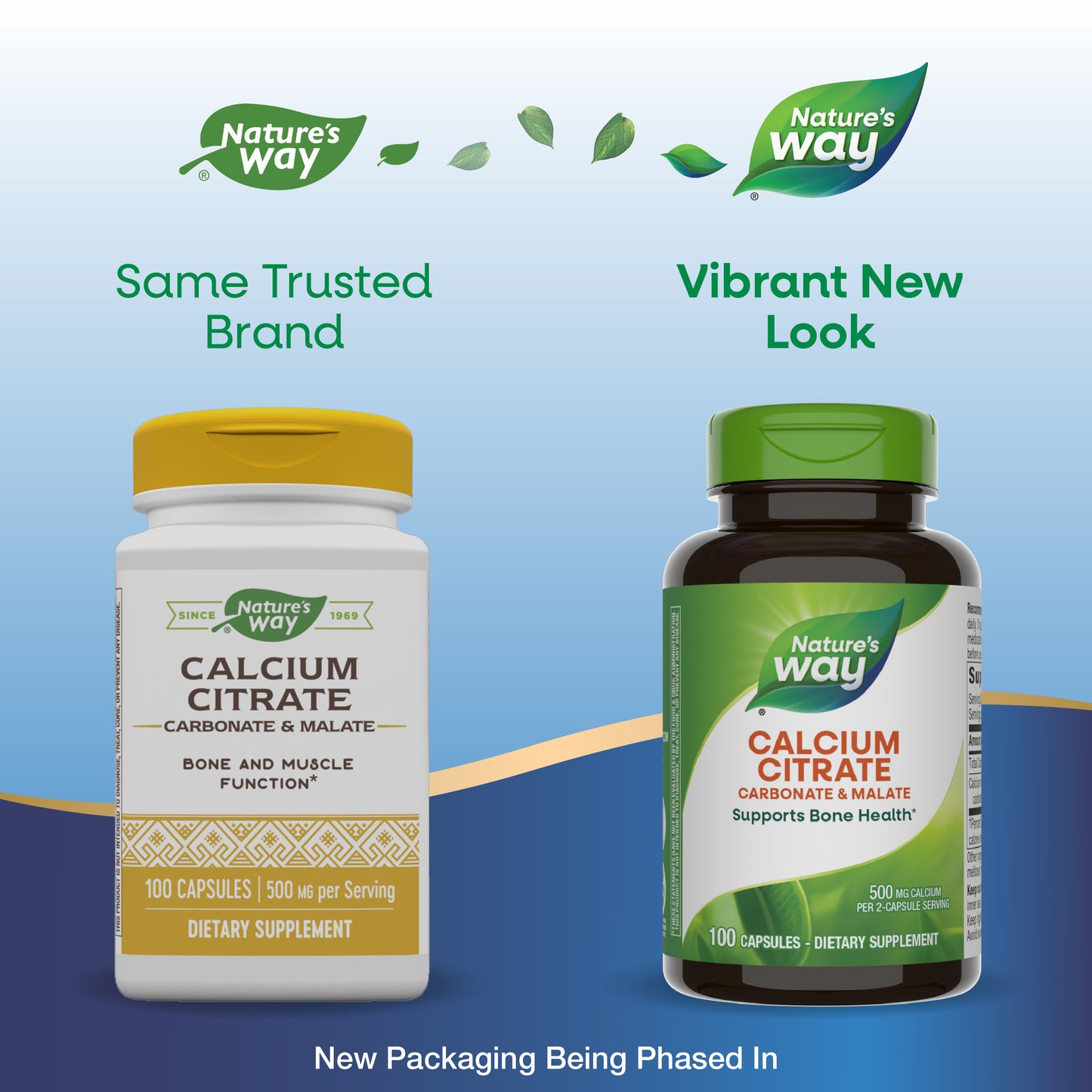 <{%MAIN8_41010%}>Nature's Way® | Calcium Citrate Carbonate & Malate - package updates old to new