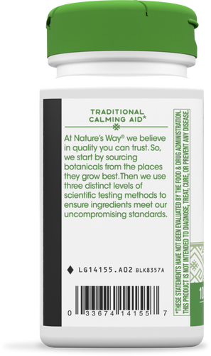 Nature's Way® | Hops Flowers - left side of pack Sku:14155