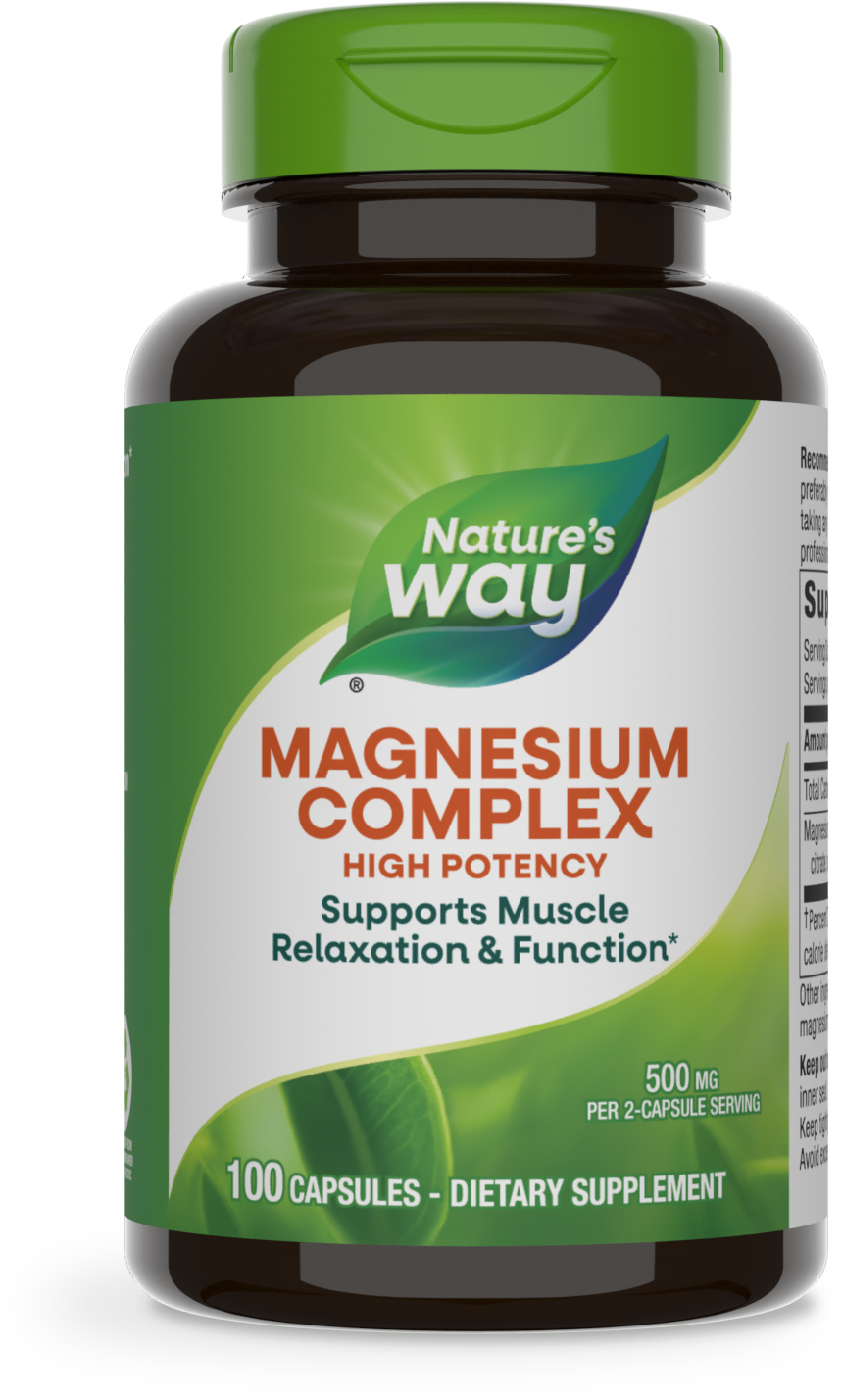 <{%PRIMARY_41051%}>Nature's Way® | Magnesium Complex, 100 capsules