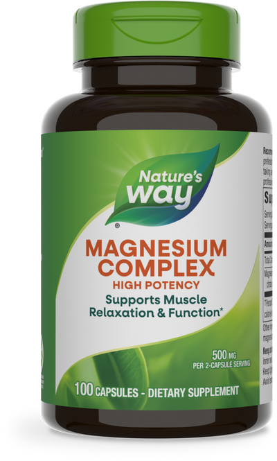 <{%PRIMARY_41051%}>Nature's Way® | Magnesium Complex, 100 capsules