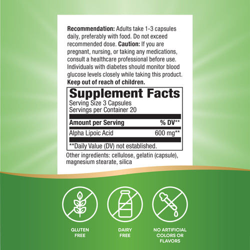 Nature's Way® | Alpha Lipoic Acid Sku:45181