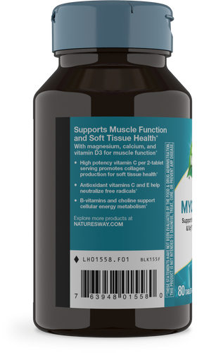 Nature's Way® | Myo-Tone - left side of pack Sku:01558
