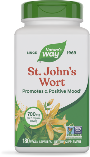Nature's Way® | St. John's Wort Herb, 180 capsules Sku:14041