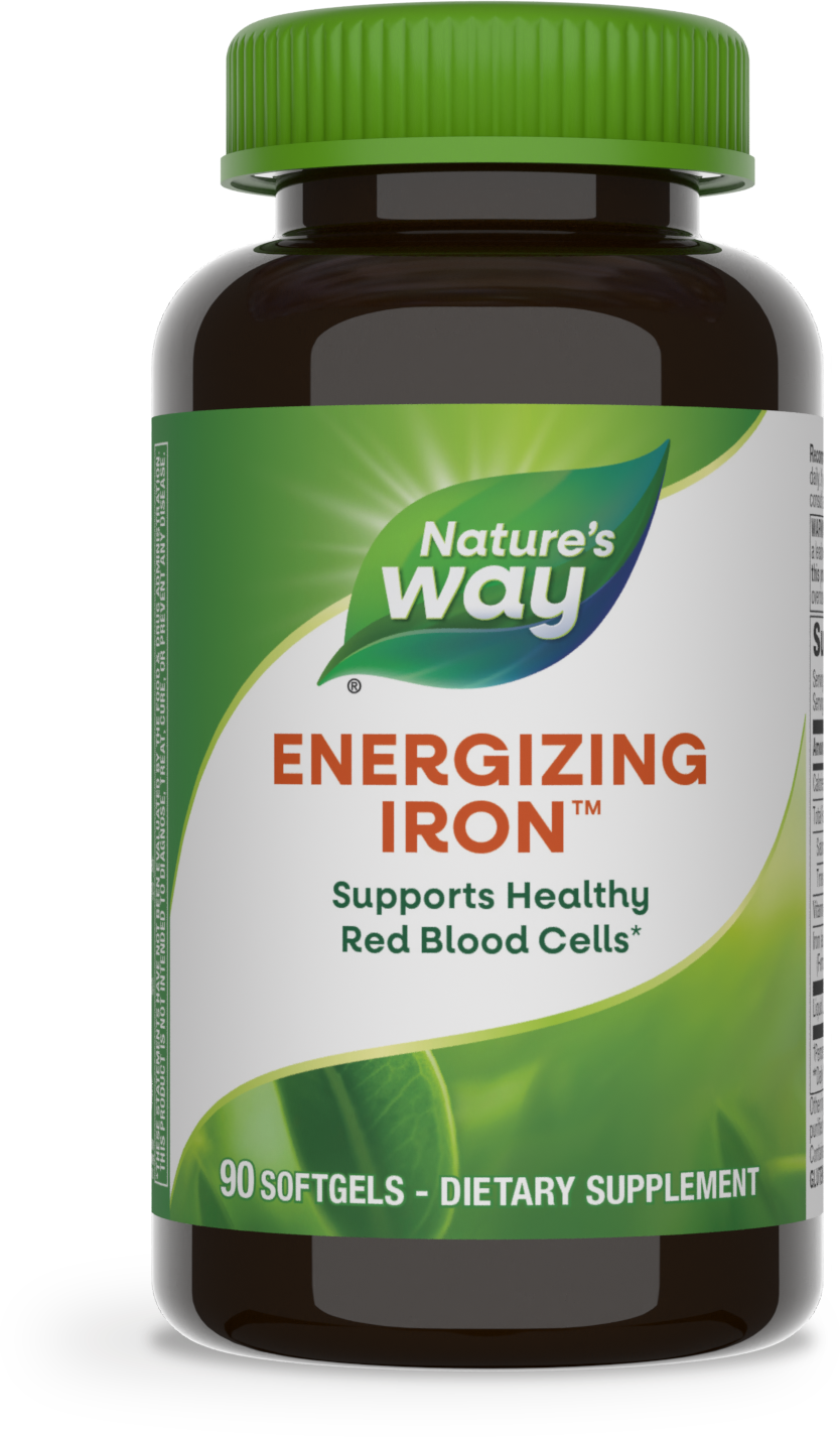 <{%PRIMARY_05219%}>Nature's Way® | Energizing Iron, 90 softgels