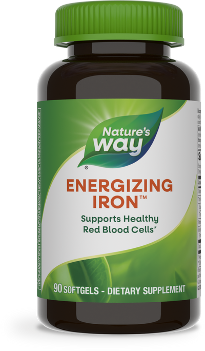 <{%PRIMARY_05219%}>Nature's Way® | Energizing Iron, 90 softgels