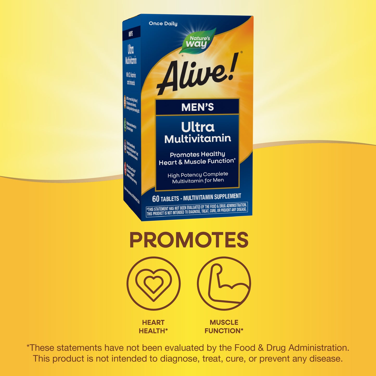 <{%MAIN15_undefined%}>Nature's Way® | Alive!® Men's Ultra Multivitamin