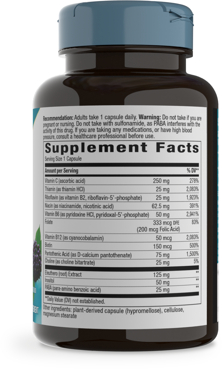 <{%MAIN5_40631%}>Nature's Way® | B-Stress Formula - right side of pack