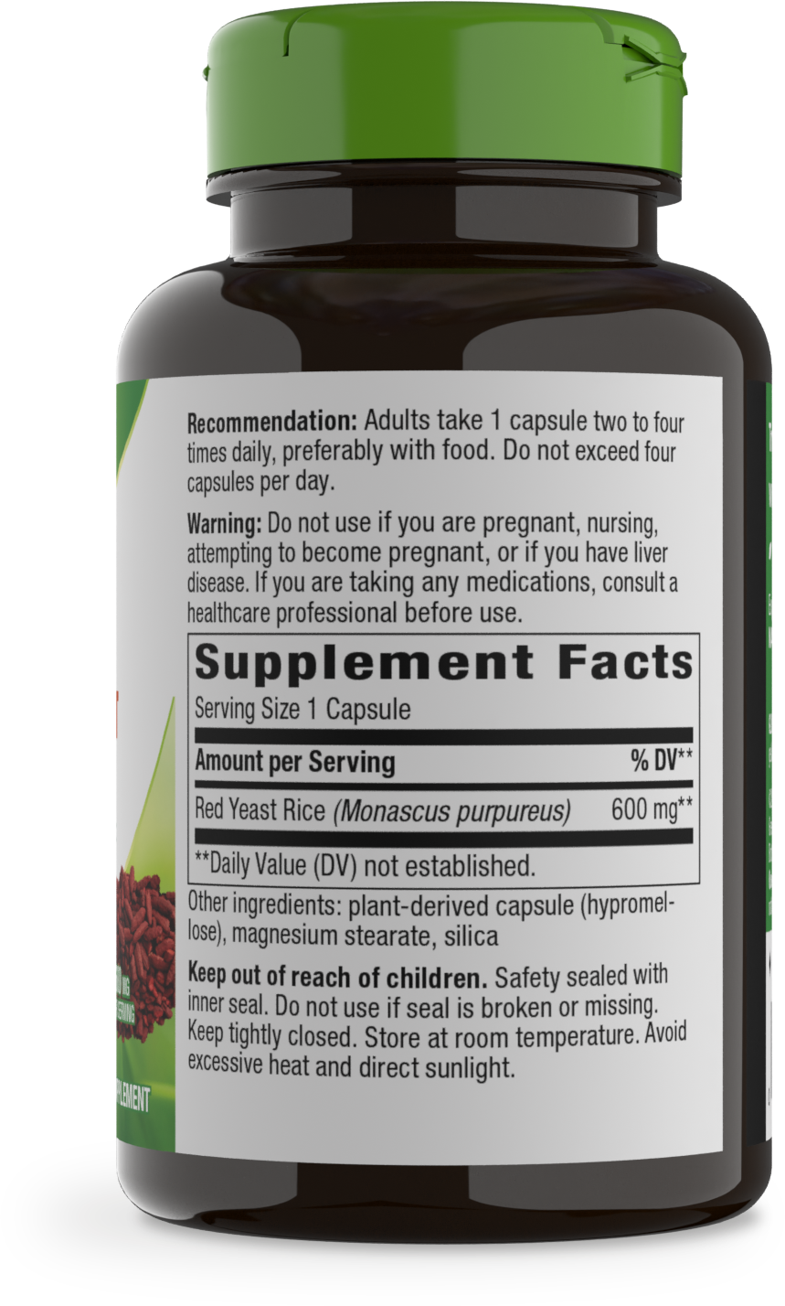 <{%MAIN2_15540%}>Nature's Way® | Red Yeast Rice - right side of pack