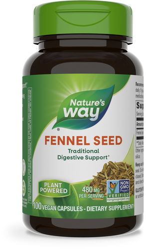 Nature's Way® | Fennel Seed, 100 capsules Sku:12700