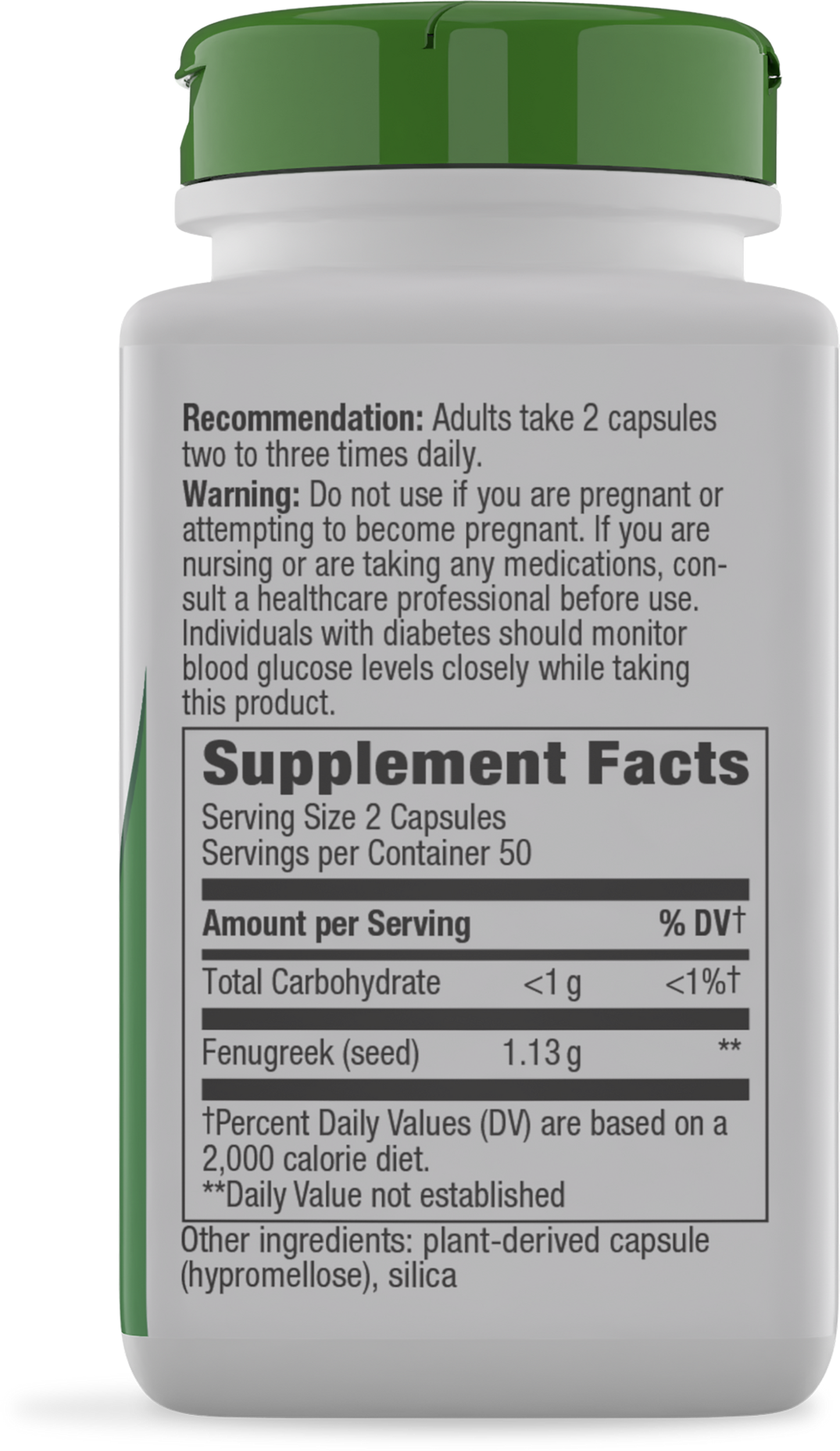 <{%MAIN2_12800%}>Nature's Way® | Fenugreek Seed - right side of pack