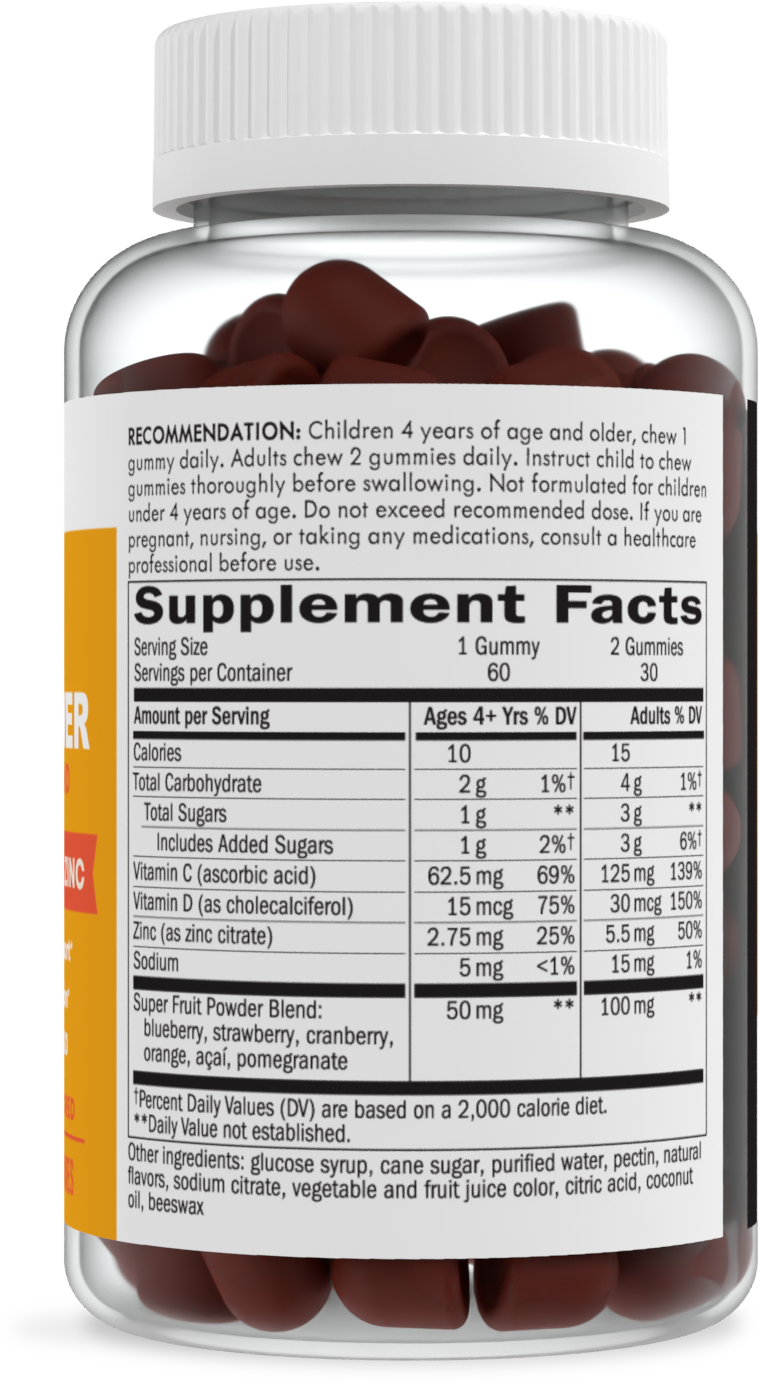 <{%MAIN1_14294%}>Nature's Way® | Immune Power Gummies-Last Chance1 - right side of pack