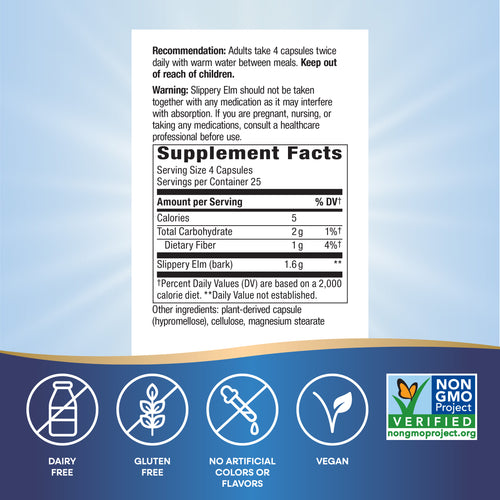 Nature's Way® | Slippery Elm Bark Sku:17100