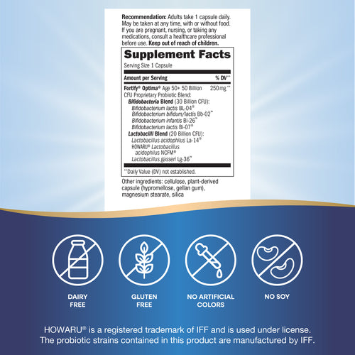 Nature's Way® | Fortify Optima Adult 50+ 50 Billion Probiotic Sku:10762