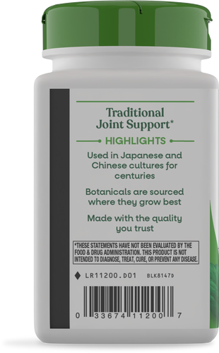 Nature's Way® | Burdock Root - left side of pack Sku:11200