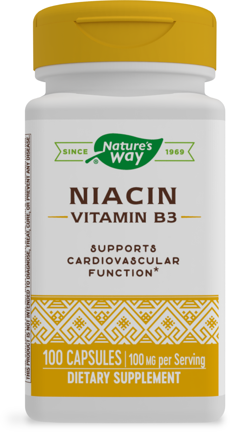 <{%PRIMARY_40470%}>Nature's Way® | Niacin, 100 capsules