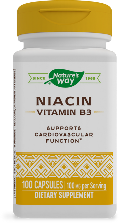 <{%PRIMARY_40470%}>Nature's Way® | Niacin, 100 capsules