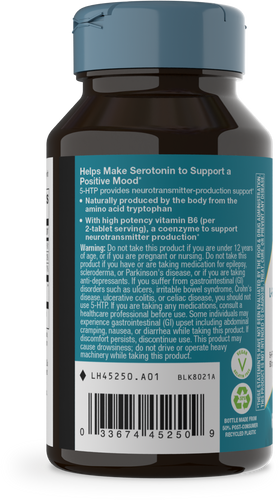 Nature's Way® | 5-HTP - left side of pack Sku:45250