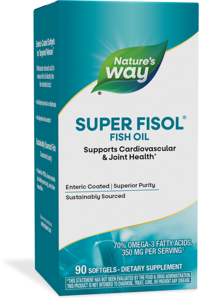 <{%PRIMARY_15688%}>Nature's Way® | Super Fisol Fish Oil, 90 softgels