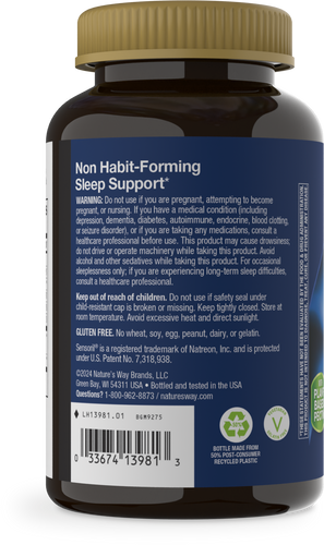 Nature's Way® | Sleep Well Gummies - left side of pack Sku:13981