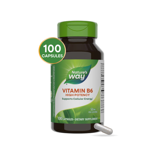 Nature's Way® | Vitamin B6 High Potency Sku:40431