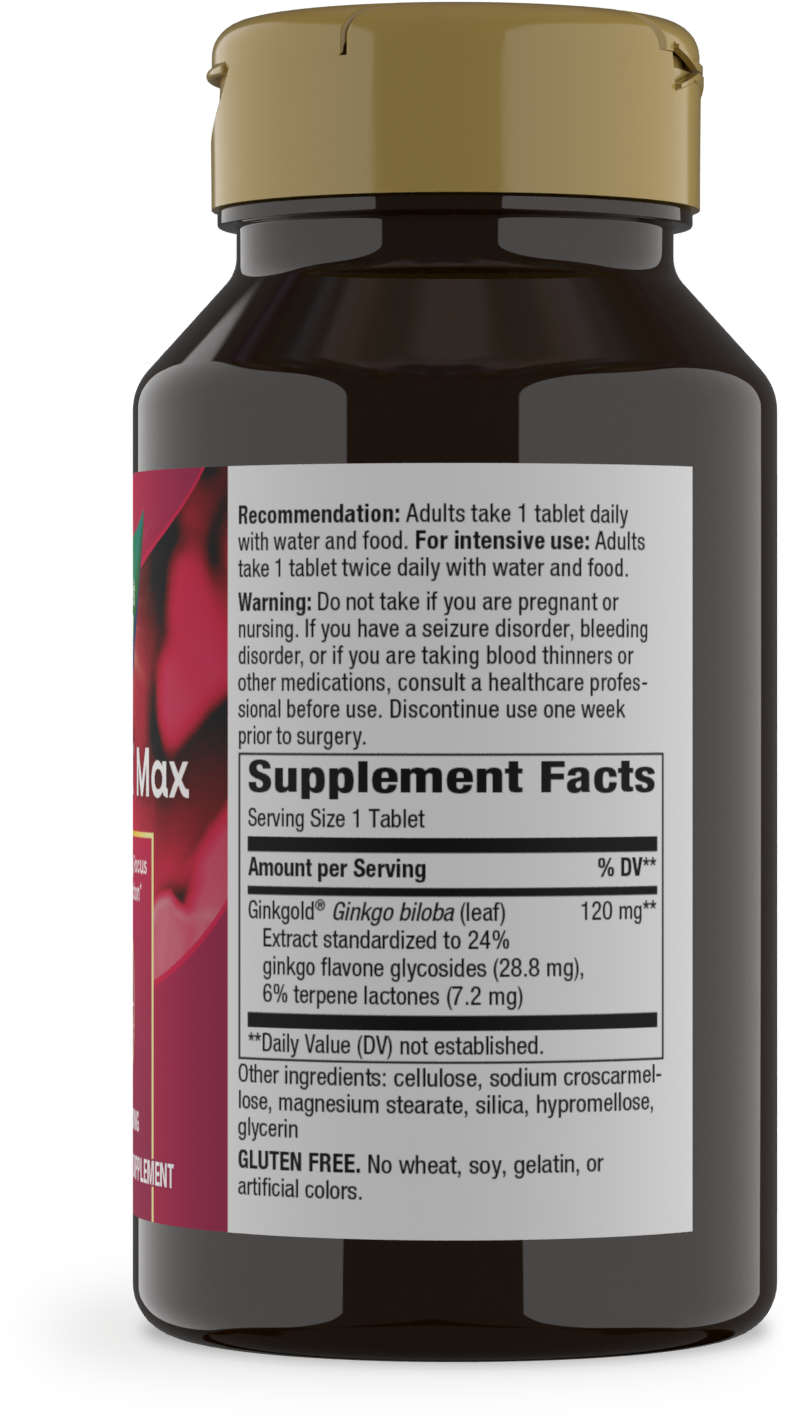 <{%MAIN2_15251%}>Nature's Way® | Ginkgold Max - right side of pack