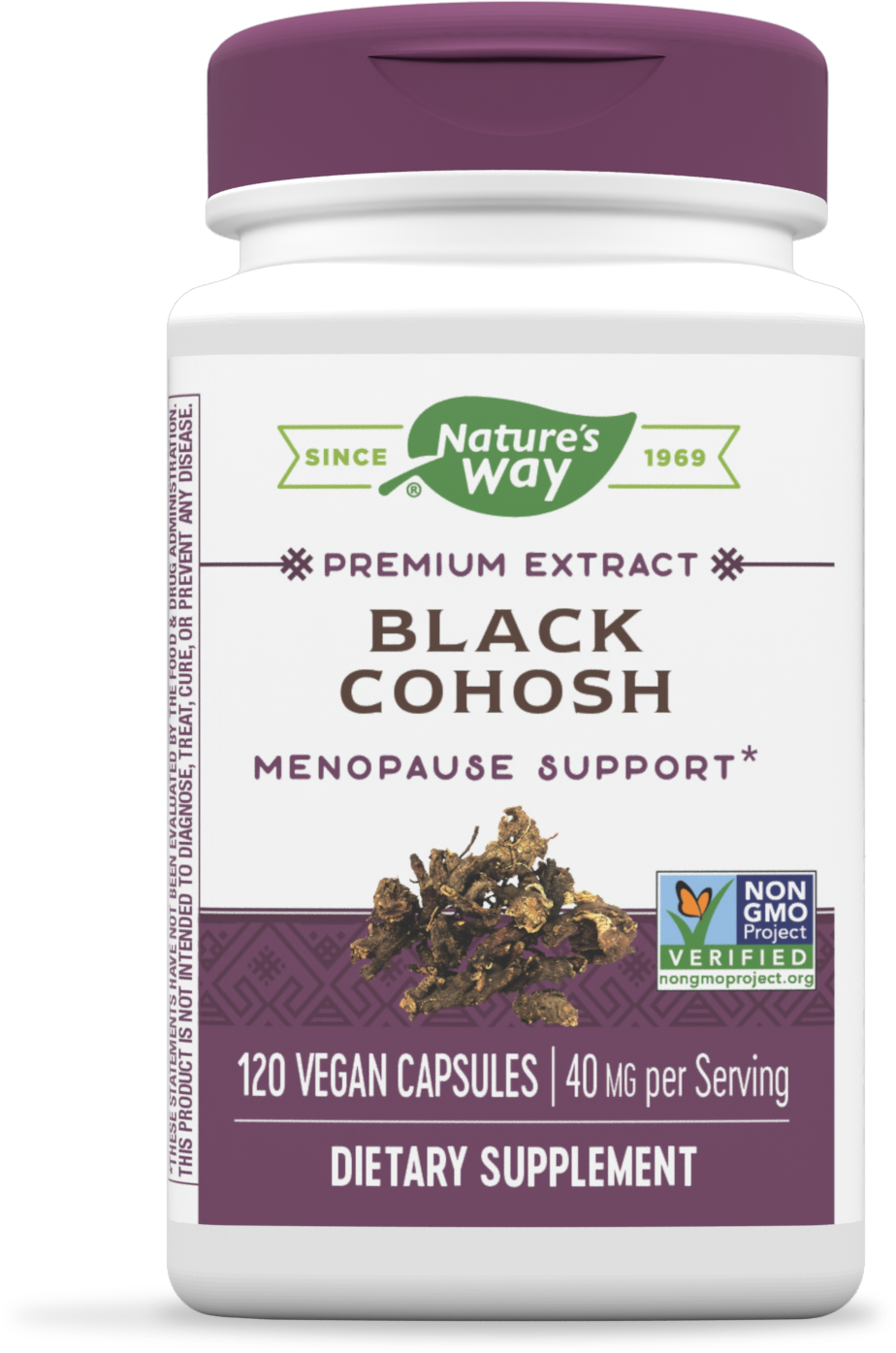 <{%PRIMARY_15353%}>Nature's Way® | Black Cohosh Premium Extract, 120 capsules