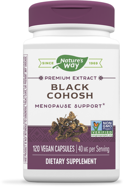 <{%PRIMARY_15353%}>Nature's Way® | Black Cohosh Premium Extract, 120 capsules