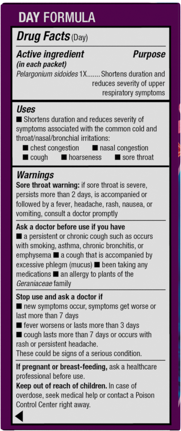 <{%MAIN4_10601%}>Nature's Way® | Umcka Cold Care Day+Night Soothing Hot Drink - left side of pack