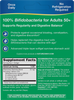 Nature's Way® | Probiotic Pearls Adults 50+ - back of pack Sku:10510