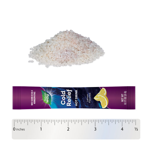 Nature's Way® | Umcka Cold Relief Hot Drink - Powder and ruler Sku:15146