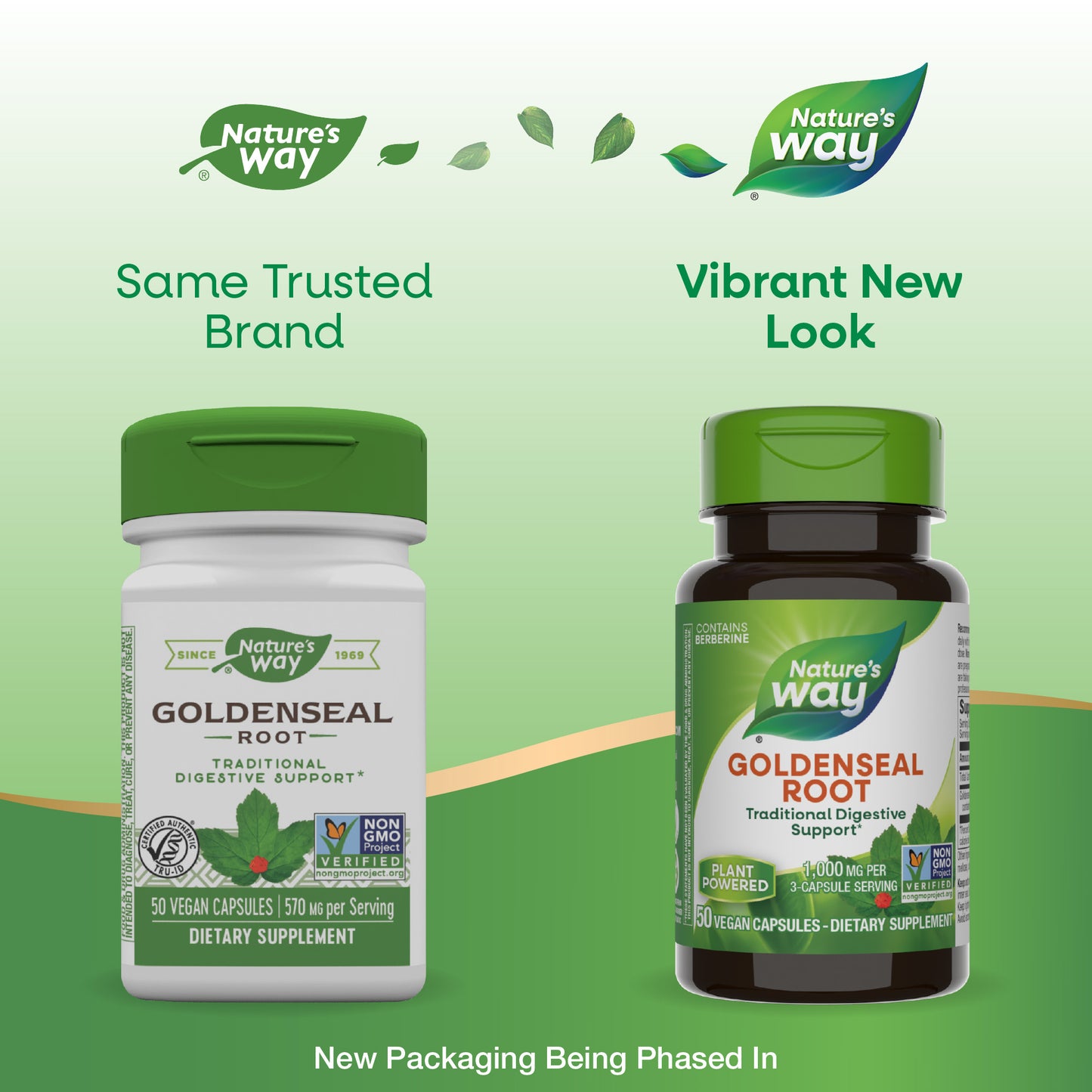<{%MAIN1_13900%}>Nature's Way® | Goldenseal Root - package updates old to new