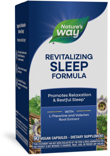 Nature's Way® | Revitalizing Sleep Formula, 90 capsules Sku:03239