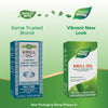 Nature's Way® | Krill Oil - package updates old to new Sku:15431