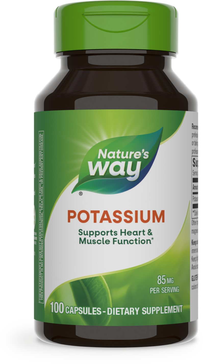 <{%PRIMARY_41071%}>Nature's Way® | Potassium, 100 capsules