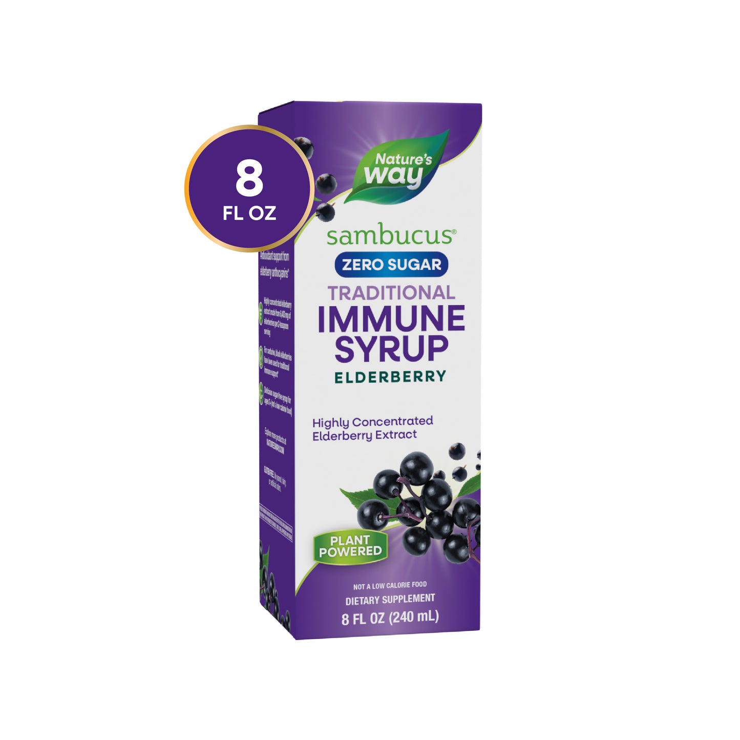 <{%MAIN16_15331%}>Nature's Way® | Sambucus Zero Sugar Traditional Immune Syrup