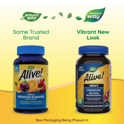 Nature's Way® | Alive! Premium Men's Gummy Multivitamin Sku:15895