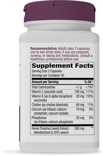 Nature's Way® | Hem-Care Premium Blend - right side of pack Sku:03209