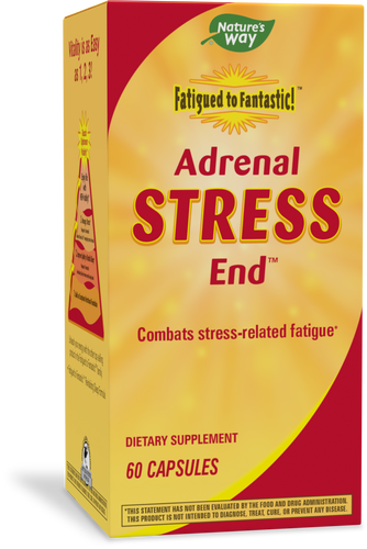 Nature's Way® | Fatigued to Fantastic! Adrenal Stress-End, 60 capsules Sku:04035