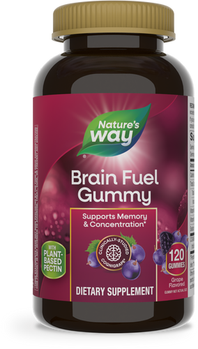 Nature's Way® | Brain Fuel, 120 gummies, Grape Sku:14472
