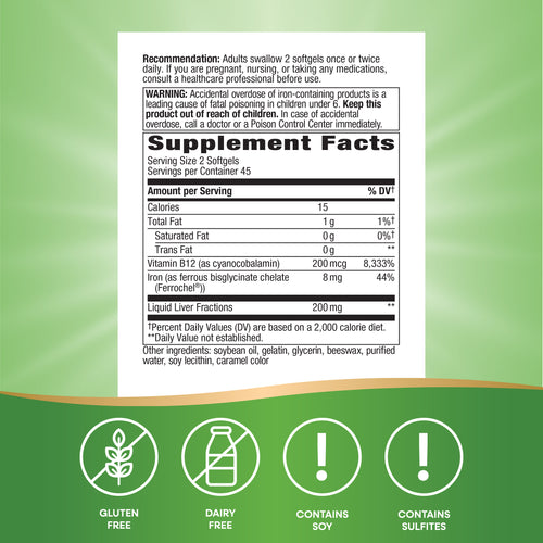 Nature's Way® | Energizing Iron Sku:05219