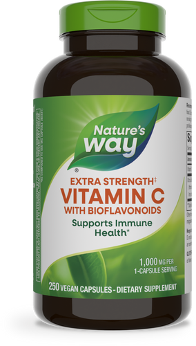 Nature's Way® | Vitamin C with Bioflavonoids Extra Strength, 250 capsules Sku:15465