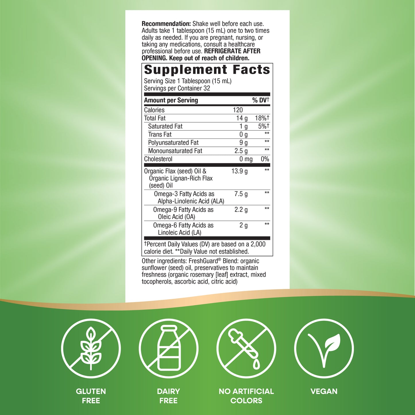<{%MAIN6_15428%}>Nature's Way® | Organic Flax Oil Super Lignan